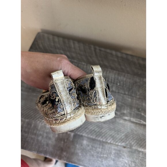 Patrizia Embroidered Embellished Espadrilles Women's Summer Shoes Sz 6.5, EU 37 - Picture 3 of 5